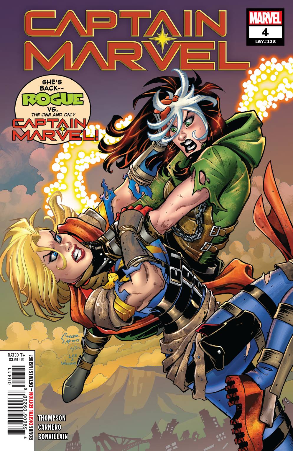 MARVEL COMICS MARVEL COMICS CAPTAIN MARVEL #4