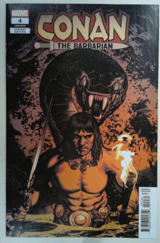 MARVEL COMICS MARVEL COMICS CONAN THE BARBARIAN #4 SMALLWOOD VAR