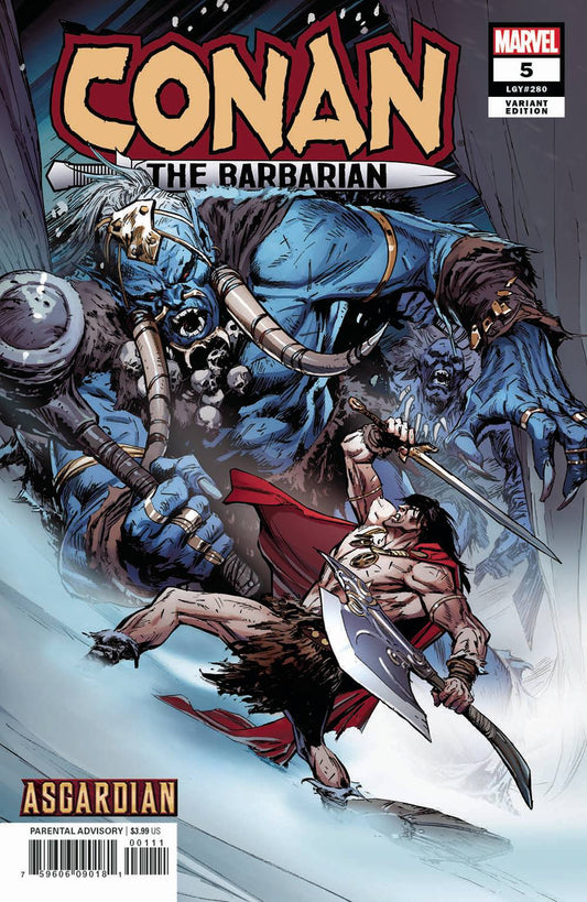 MARVEL COMICS MARVEL COMICS CONAN THE BARBARIAN #5 ARTIST ASGARDIAN VAR (2019)
