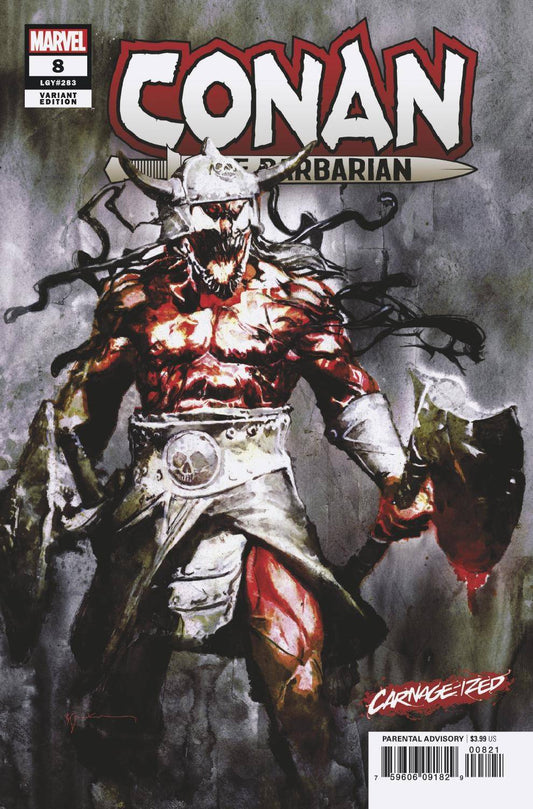 MARVEL COMICS MARVEL COMICS CONAN THE BARBARIAN #8 CARNAGE-IZED VAR  (2019)