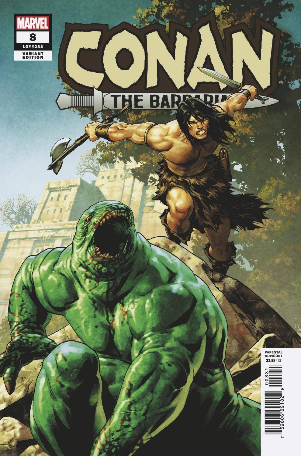 MARVEL COMICS MARVEL COMICS CONAN THE BARBARIAN #8 SAIZ VAR