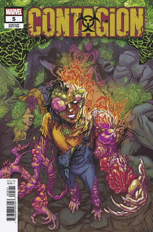 MARVEL COMICS MARVEL COMICS CONTAGION #5 (OF 5) BROWNE VAR