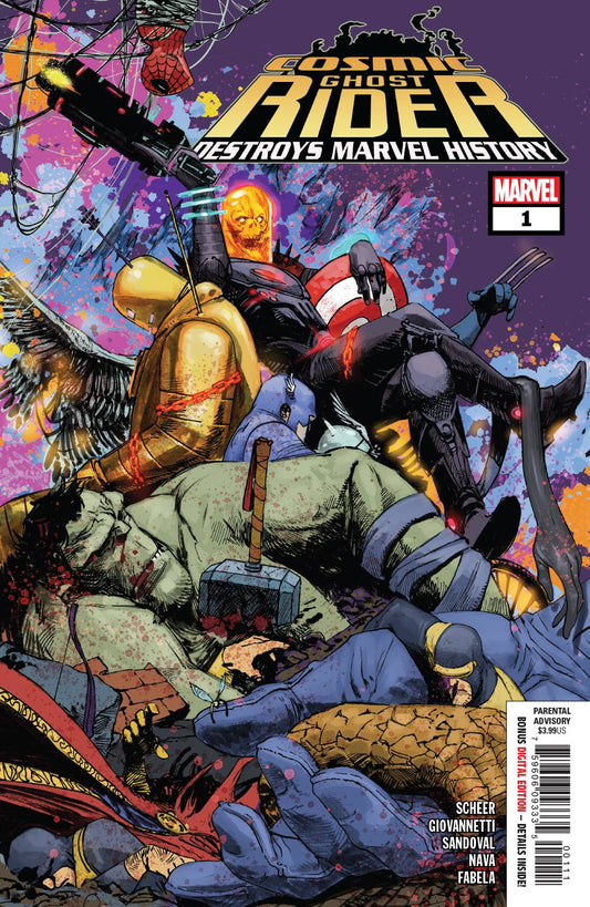 MARVEL COMICS MARVEL COMICS COSMIC GHOST RIDER DESTROYS MARVEL HISTORY #1 (OF 6)