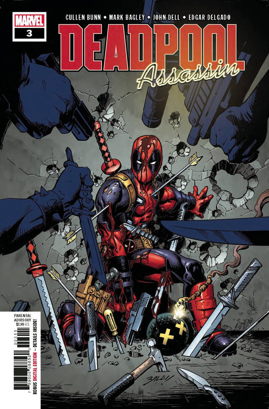 MARVEL COMICS MARVEL COMICS DEADPOOL ASSASSIN #3 (OF 6)