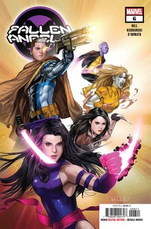 MARVEL COMICS MARVEL COMICS FALLEN ANGELS #6 DX
