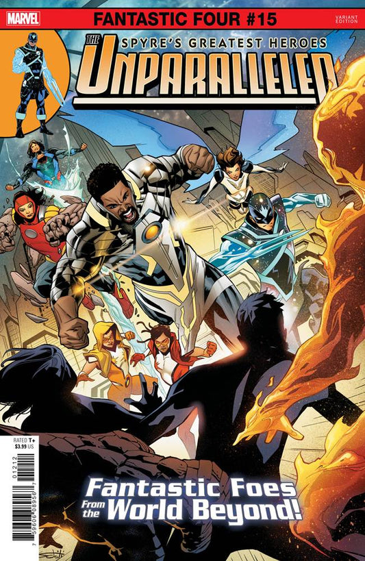 MARVEL COMICS MARVEL COMICS FANTASTIC FOUR #15 SCHITI SPOILER VAR