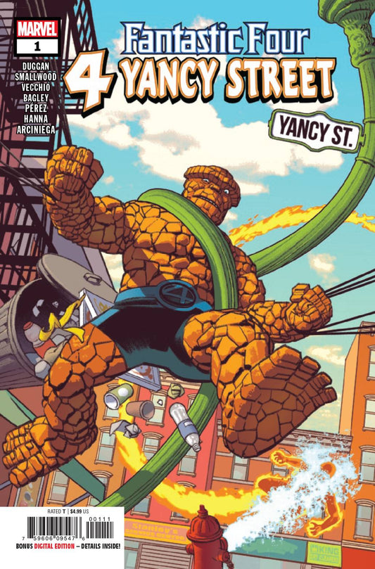MARVEL COMICS MARVEL COMICS FANTASTIC FOUR 4 YANCY STREET #1