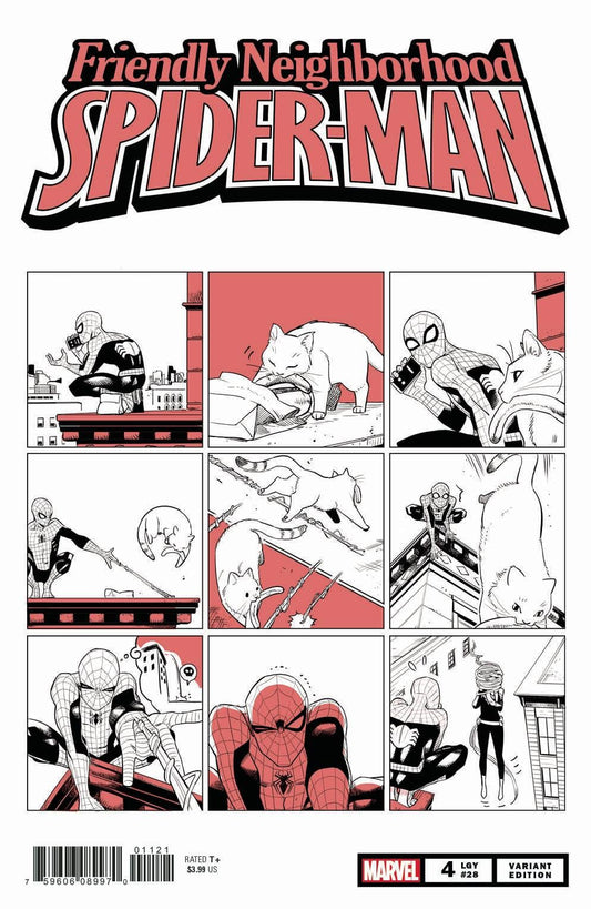 MARVEL COMICS MARVEL COMICS FRIENDLY NEIGHBORHOOD SPIDER-MAN #4 FUJI CAT VAR
