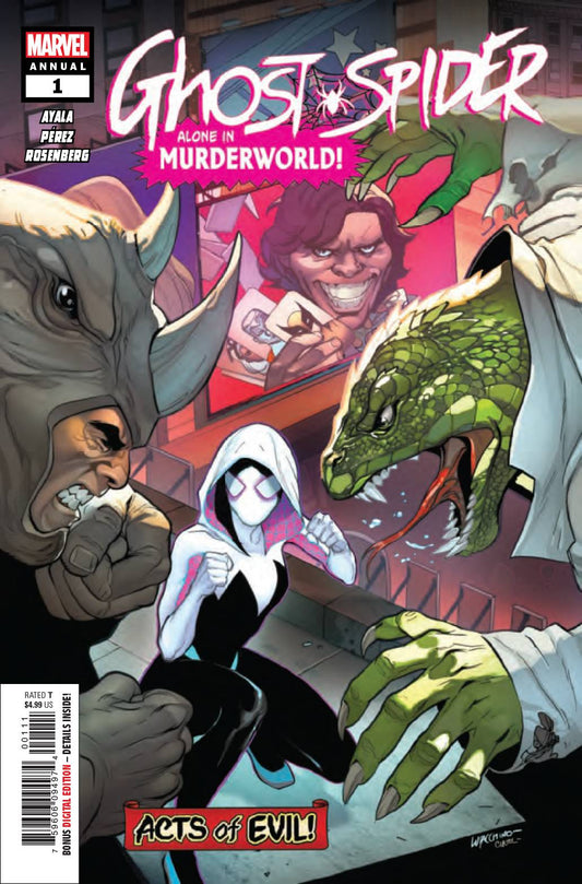 MARVEL COMICS MARVEL COMICS GHOST SPIDER ANNUAL #1