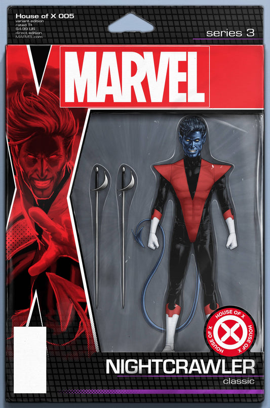 MARVEL COMICS MARVEL COMICS HOUSE OF X #5 (OF 6) CHRISTOPHER ACTION FIGURE VAR(Limit 1 Per Customer)