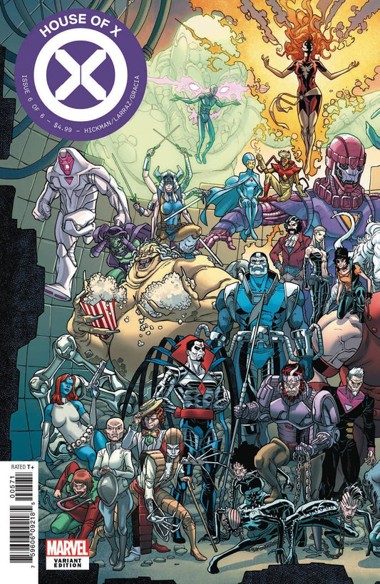 MARVEL COMICS MARVEL COMICS HOUSE OF X #6 (OF 6) GARRON CONNECTING VAR