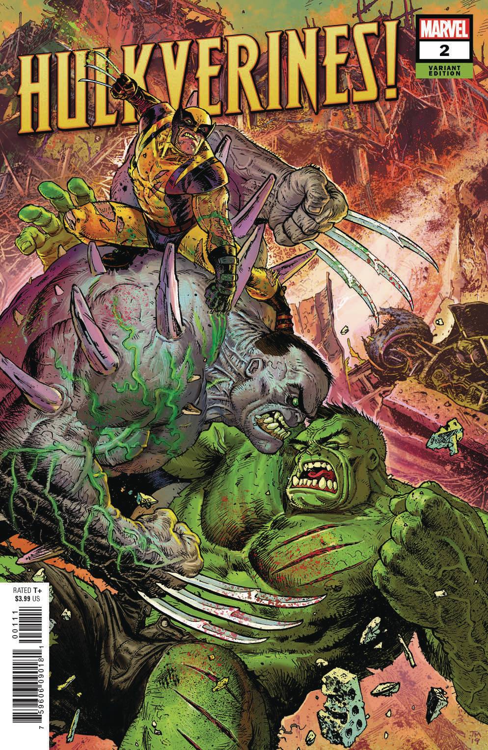 MARVEL COMICS MARVEL COMICS HULKVERINES #2 (OF 3) MOORE VAR