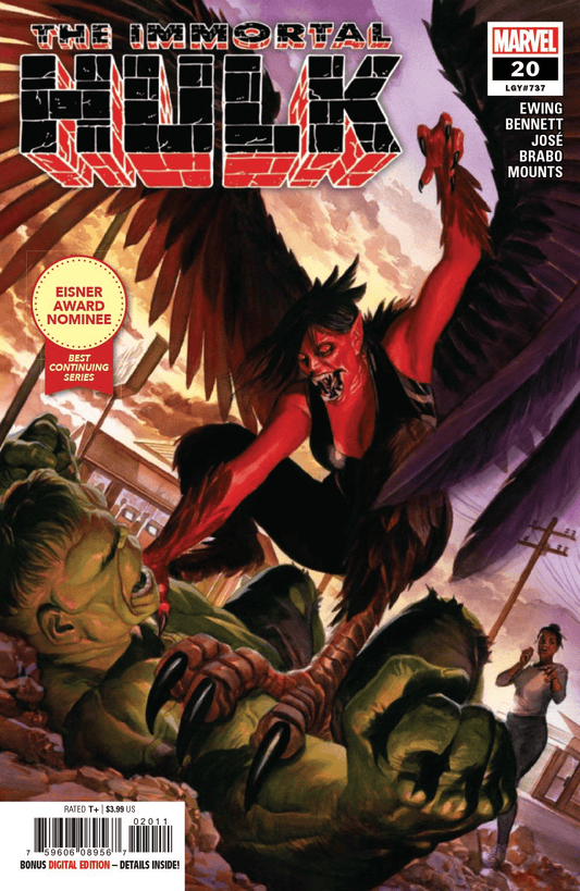 MARVEL COMICS MARVEL COMICS IMMORTAL HULK #20