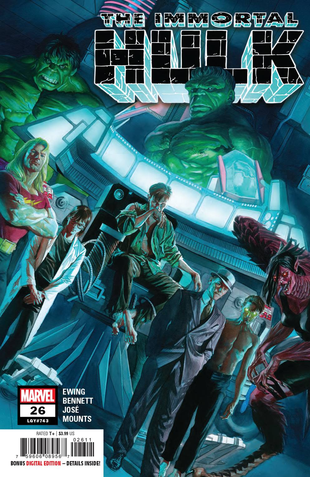 MARVEL COMICS MARVEL COMICS IMMORTAL HULK #26