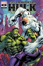 MARVEL COMICS MARVEL COMICS IMMORTAL HULK #33 LUBERA VAR