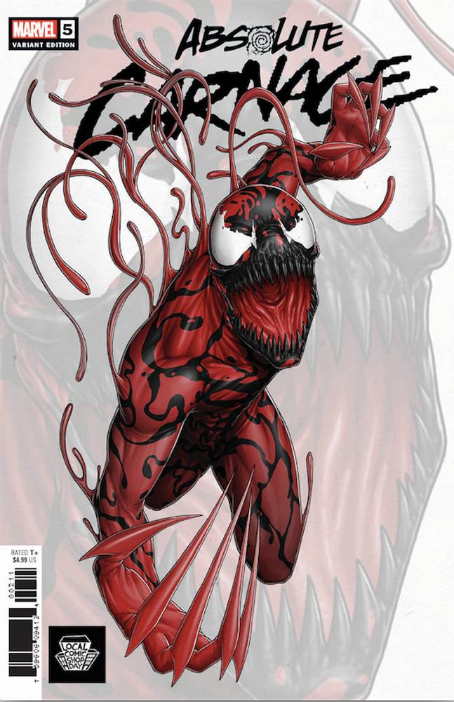 MARVEL COMICS MARVEL COMICS LCSD 2019 ABSOLUTE CARNAGE #5 (OF 5) ARTIST VAR