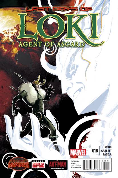 MARVEL COMICS MARVEL COMICS LOKI AGENT OF ASGARD #16 SWA