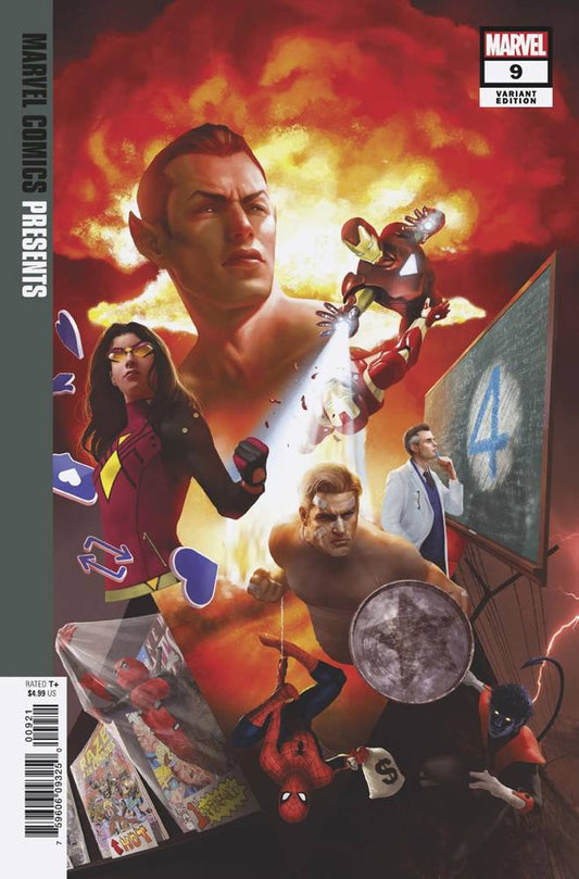 MARVEL COMICS MARVEL COMICS MARVEL COMICS PRESENTS #9 RAHZZAH VAR
