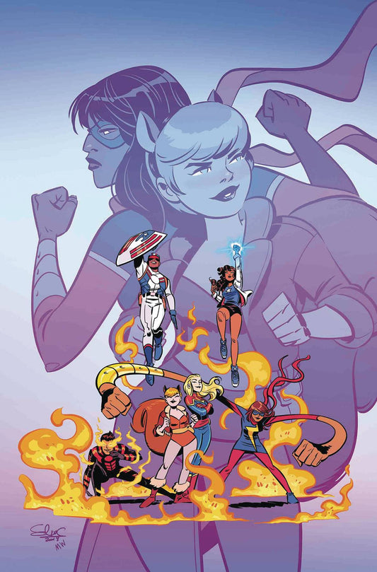 MARVEL COMICS MARVEL COMICS MARVEL RISING MS MARVEL SQUIRREL GIRL #1 CHARRETIER VAR