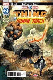 MARVEL COMICS MARVEL COMICS MARVEL TWO-IN-ONE #2 LEG
