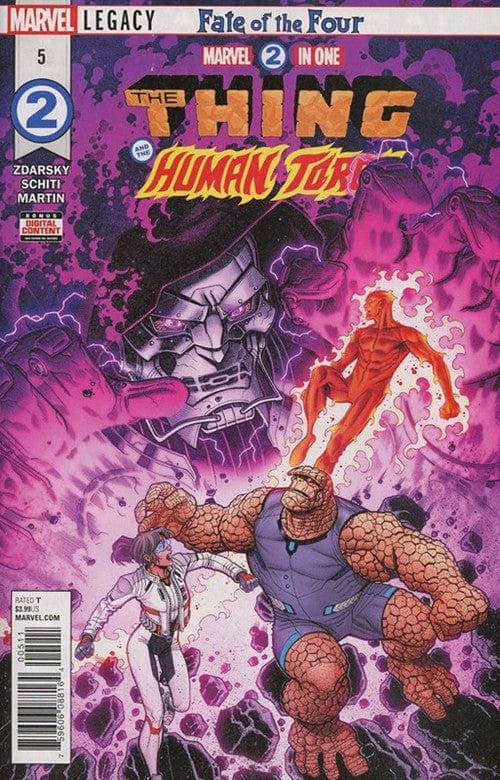MARVEL COMICS MARVEL COMICS MARVEL TWO-IN-ONE #5 LEG