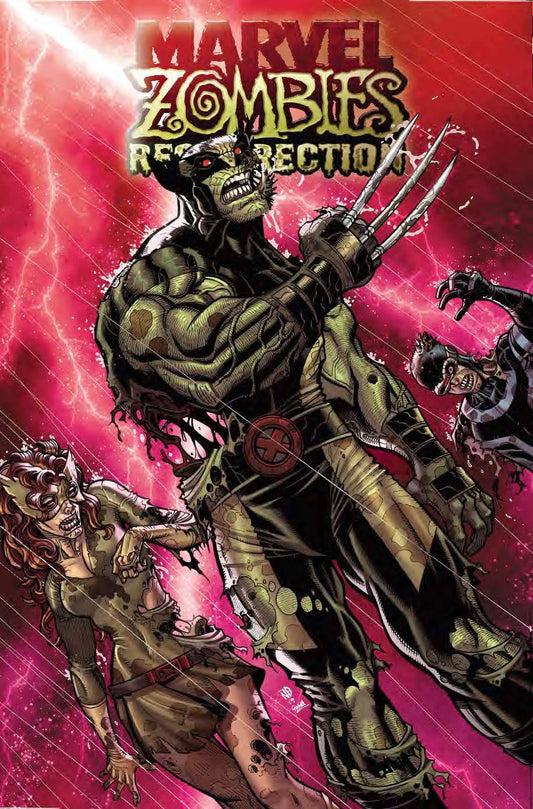 MARVEL COMICS MARVEL COMICS MARVEL ZOMBIES RESPAWN #1 BRADSHAW VAR