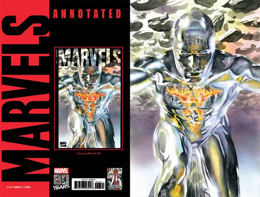 MARVEL COMICS MARVEL COMICS MARVELS ANNOTATED #3 (OF 4) ALEX ROSS VIRGIN VAR