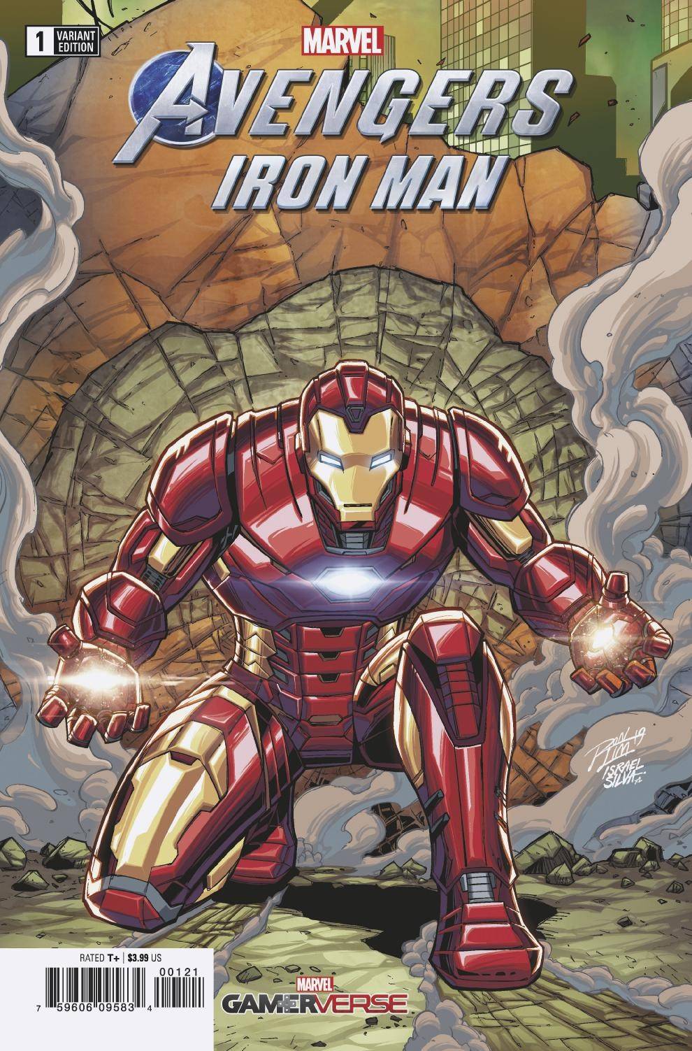 MARVEL COMICS MARVEL COMICS MARVELS AVENGERS IRON MAN #1 RON LIM VAR