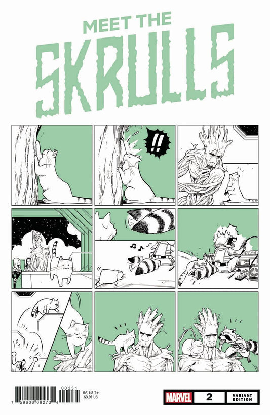 MARVEL COMICS MARVEL COMICS MEET THE SKRULLS #2 (OF 5) FUJI CAT VAR