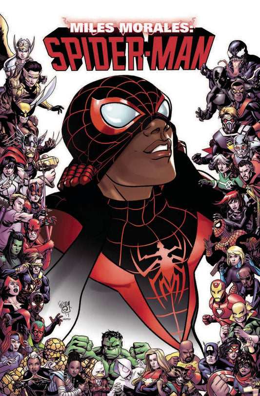 MARVEL COMICS MARVEL COMICS MILES MORALES SPIDER-MAN #9 FERRY MARVEL 80TH FRAME VAR