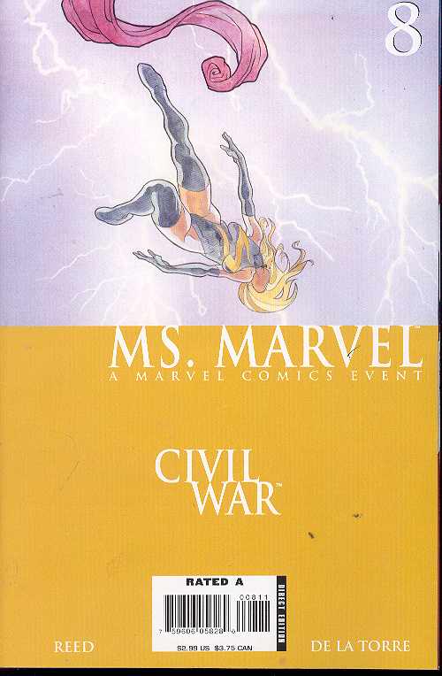 MARVEL COMICS MARVEL COMICS MS MARVEL #8