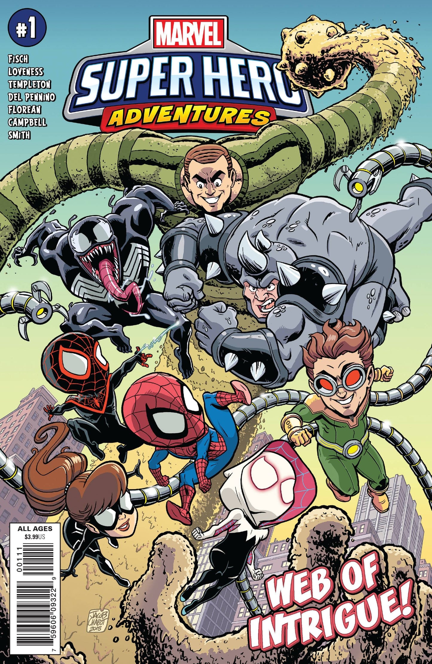 MARVEL COMICS MARVEL COMICS MSH ADVENTURES SPIDER-MAN WEB OF INTRIGUE #1