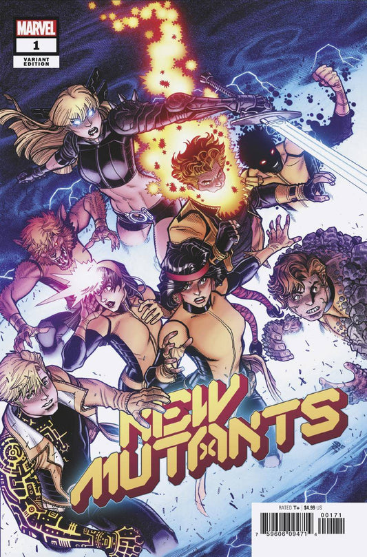 MARVEL COMICS MARVEL COMICS NEW MUTANTS #1 BRADSHAW VAR DX