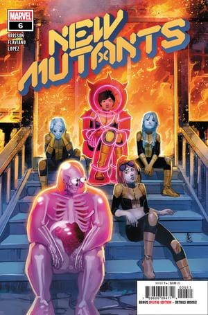 MARVEL COMICS MARVEL COMICS NEW MUTANTS #6 DX