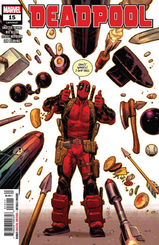 MARVEL COMICS MARVEL COMICS NM DEADPOOL #15