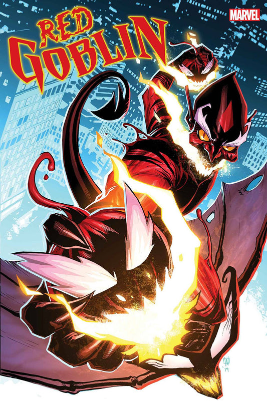 MARVEL COMICS MARVEL COMICS RED GOBLIN RED DEATH #1 WOODS VAR
