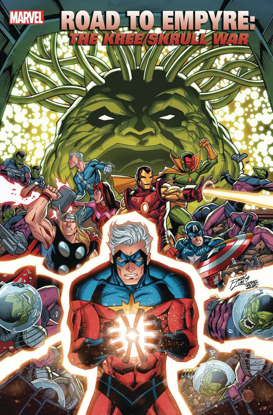 MARVEL COMICS MARVEL COMICS ROAD TO EMPYRE KREE SKRULL WAR #1 RON LIM VAR