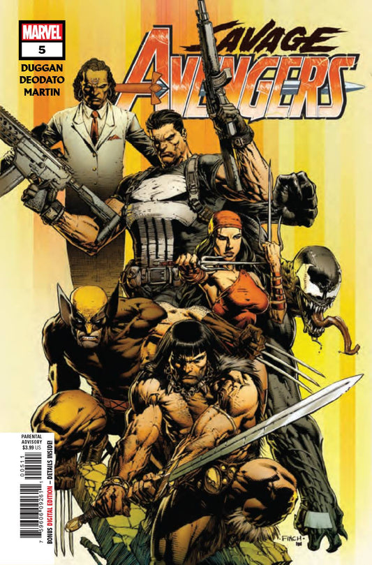 MARVEL COMICS MARVEL COMICS SAVAGE AVENGERS #5