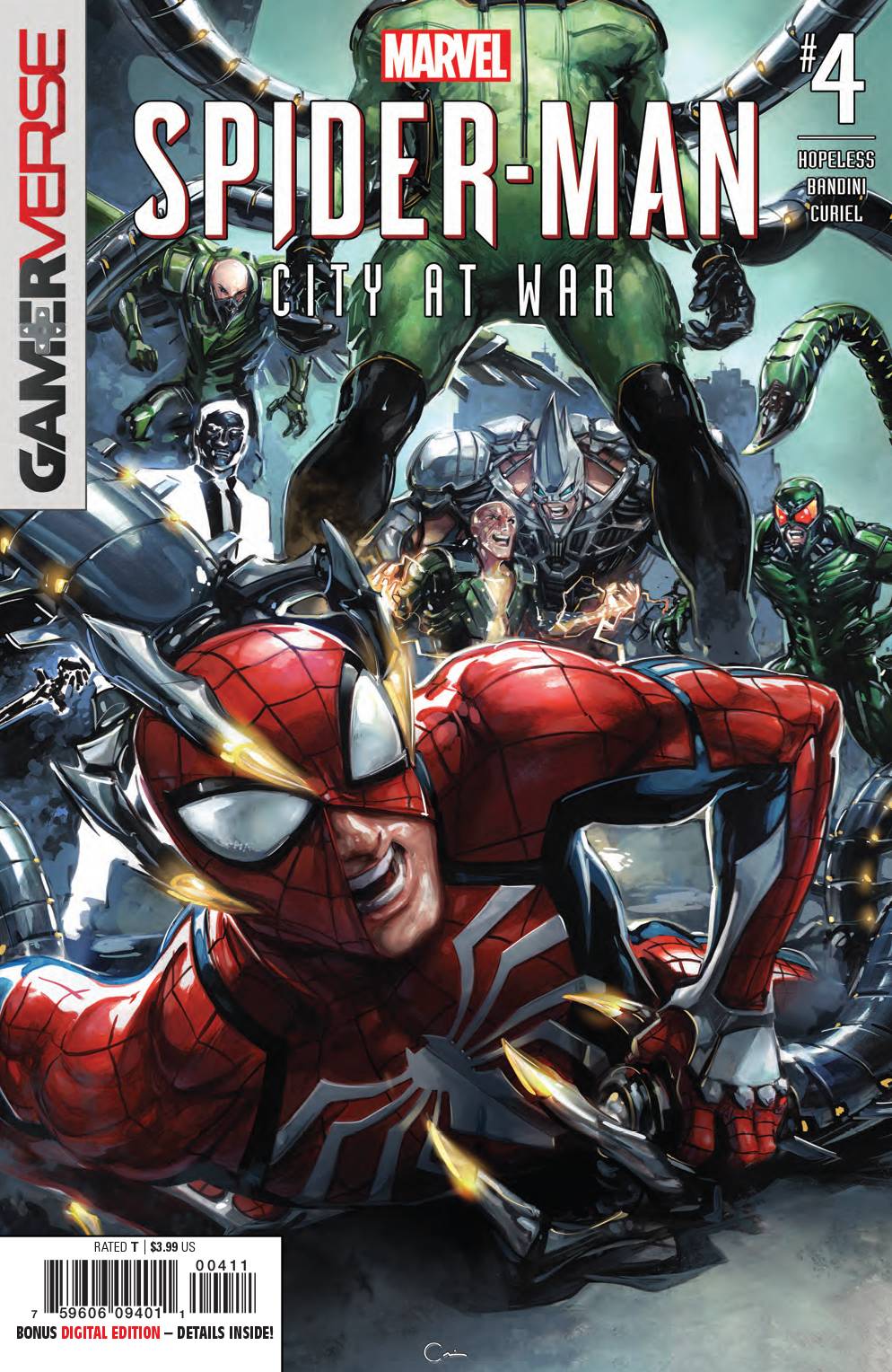 MARVEL COMICS MARVEL COMICS SPIDER-MAN CITY AT WAR #4 (OF 6)