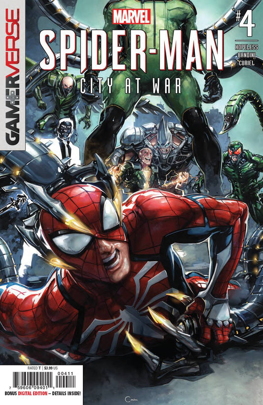 MARVEL COMICS MARVEL COMICS SPIDER-MAN CITY AT WAR #4 (OF 6)