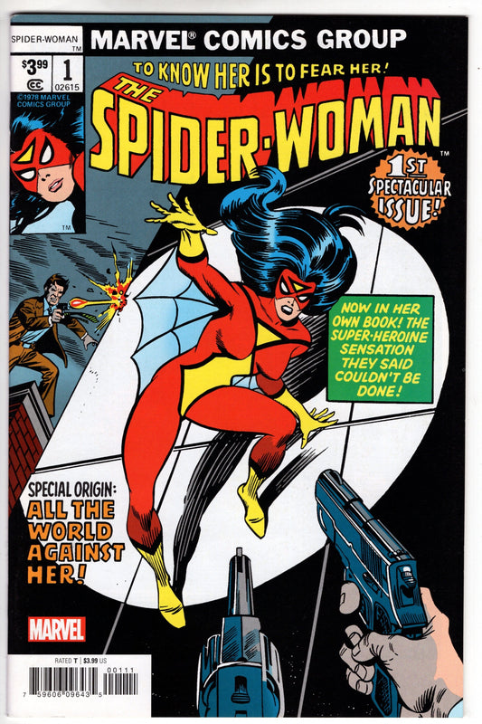 MARVEL COMICS MARVEL COMICS SPIDER-WOMAN #1 FACSIMILE EDITION