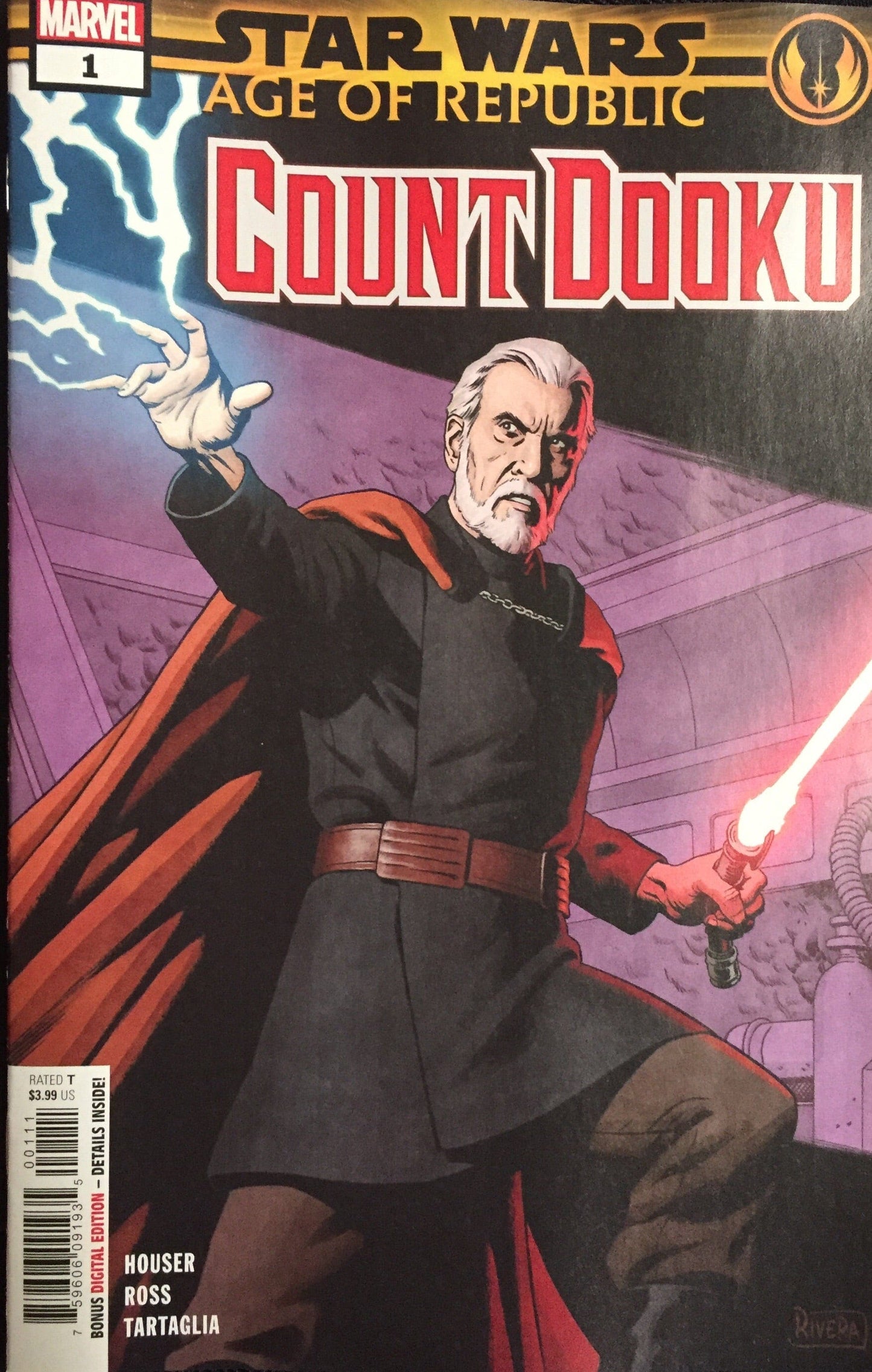 MARVEL COMICS MARVEL COMICS STAR WARS AOR COUNT DOOKU #1