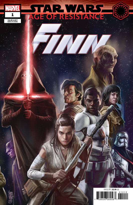 MARVEL COMICS MARVEL COMICS STAR WARS AOR FINN #1 CAMUNCOLI BONETTI PROMO VAR