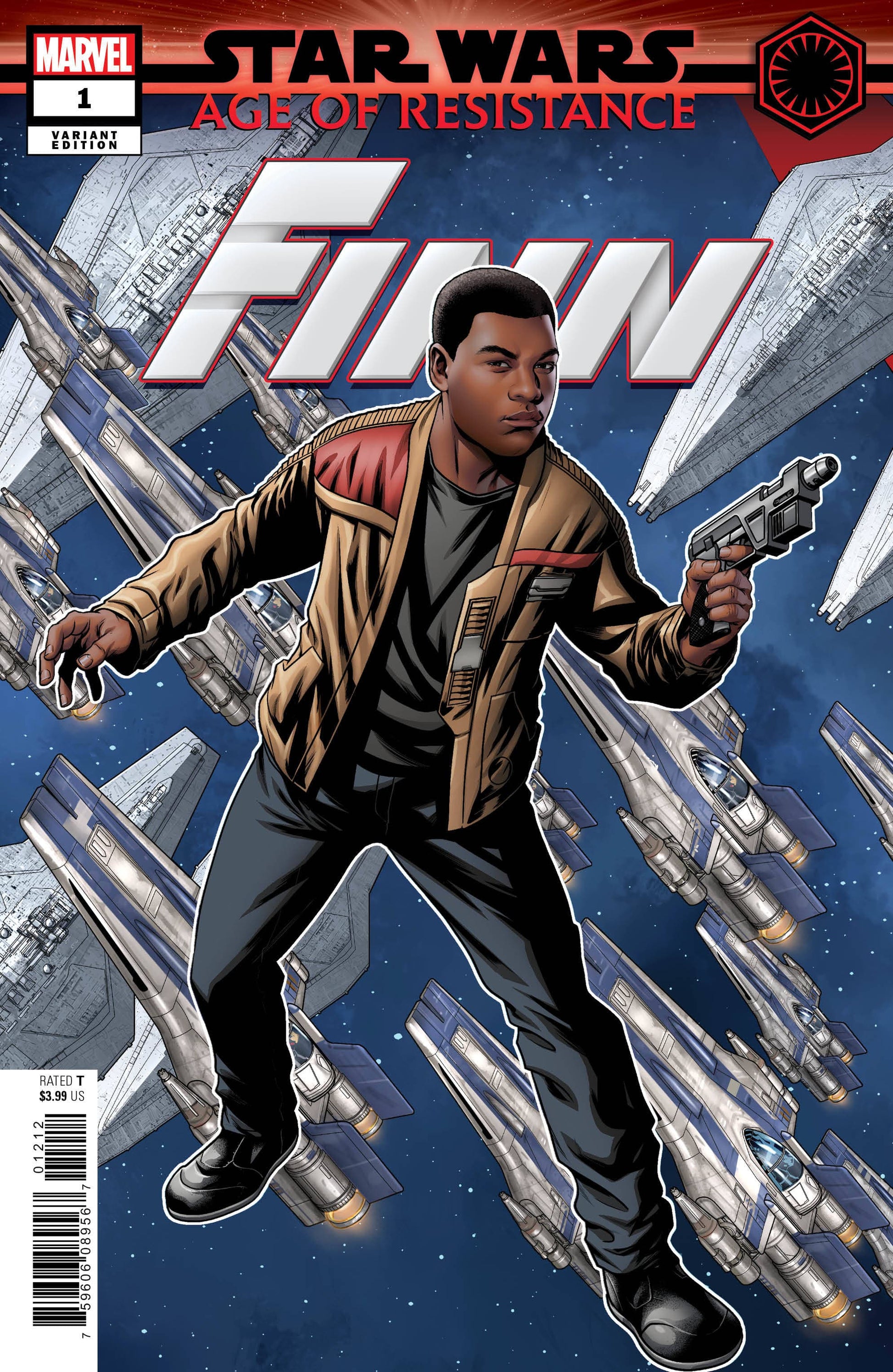 MARVEL COMICS MARVEL COMICS STAR WARS AOR FINN #1 MCKONE PUZZLE PC VAR