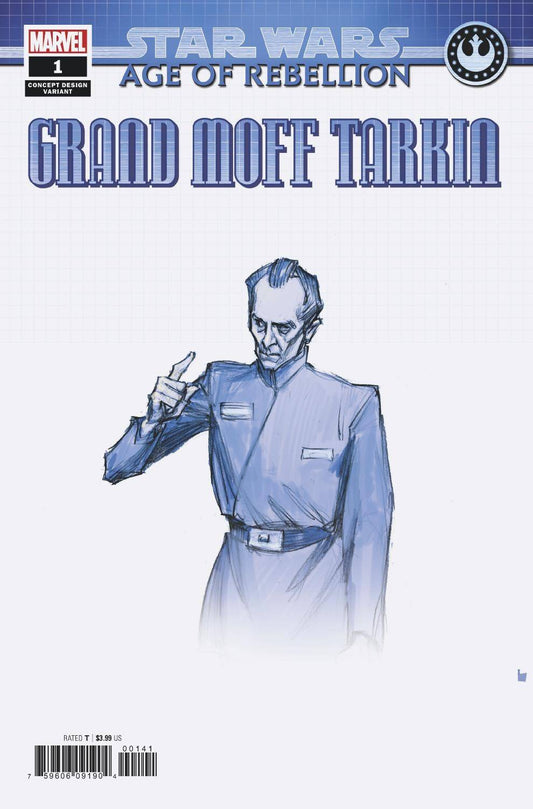 MARVEL COMICS MARVEL COMICS STAR WARS AOR GRAND MOFF TARKIN #1 CONCEPTVAR