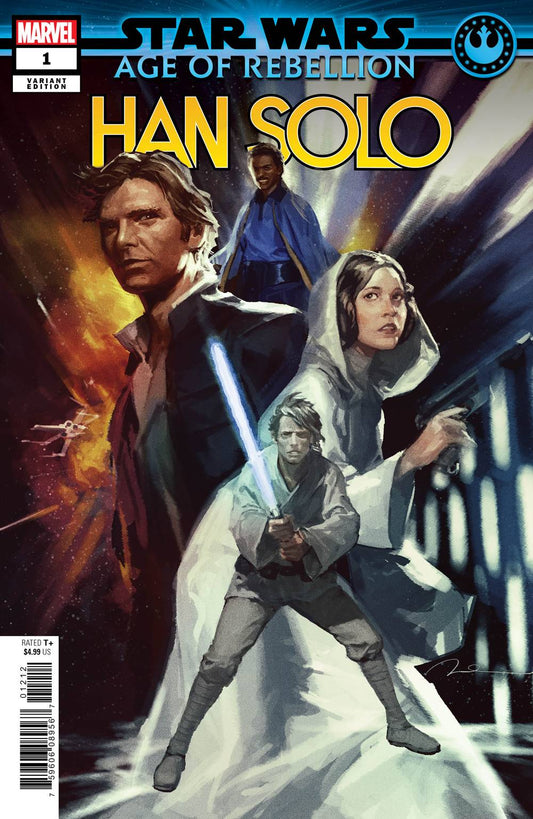 MARVEL COMICS MARVEL COMICS STAR WARS AOR HAN SOLO #1 PAREL HEROES VAR