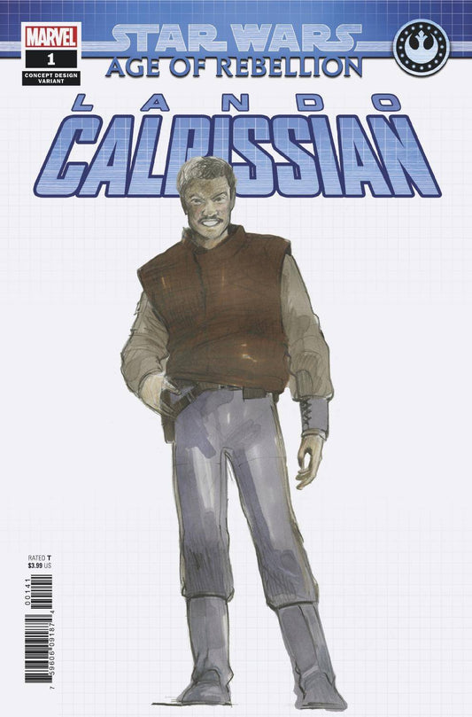 MARVEL COMICS MARVEL COMICS STAR WARS AOR LANDO CALRISSIAN #1 CONCEPT VAR
