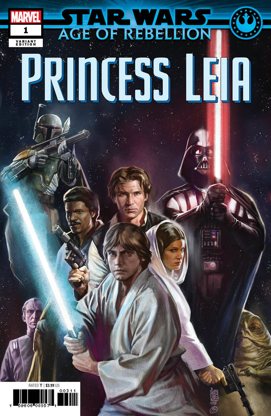 MARVEL COMICS MARVEL COMICS STAR WARS AOR PRINCESS LEIA #1 CAMUNCOLI BONETTI PROMO VAR