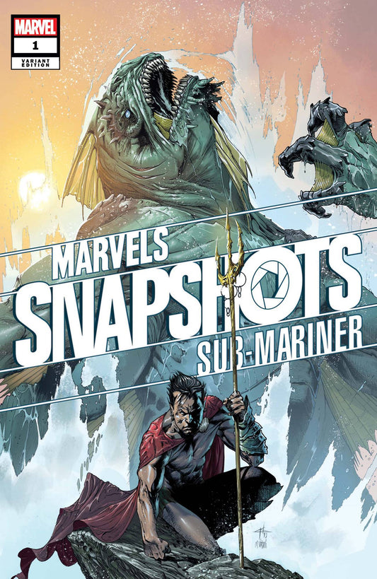 MARVEL COMICS MARVEL COMICS SUB-MARINER MARVELS SNAPSHOT #1 DELLOTTO VAR