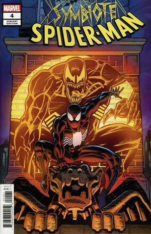 MARVEL COMICS MARVEL COMICS SYMBIOTE SPIDER-MAN #4 (OF 5) SAVIUK VARIANT